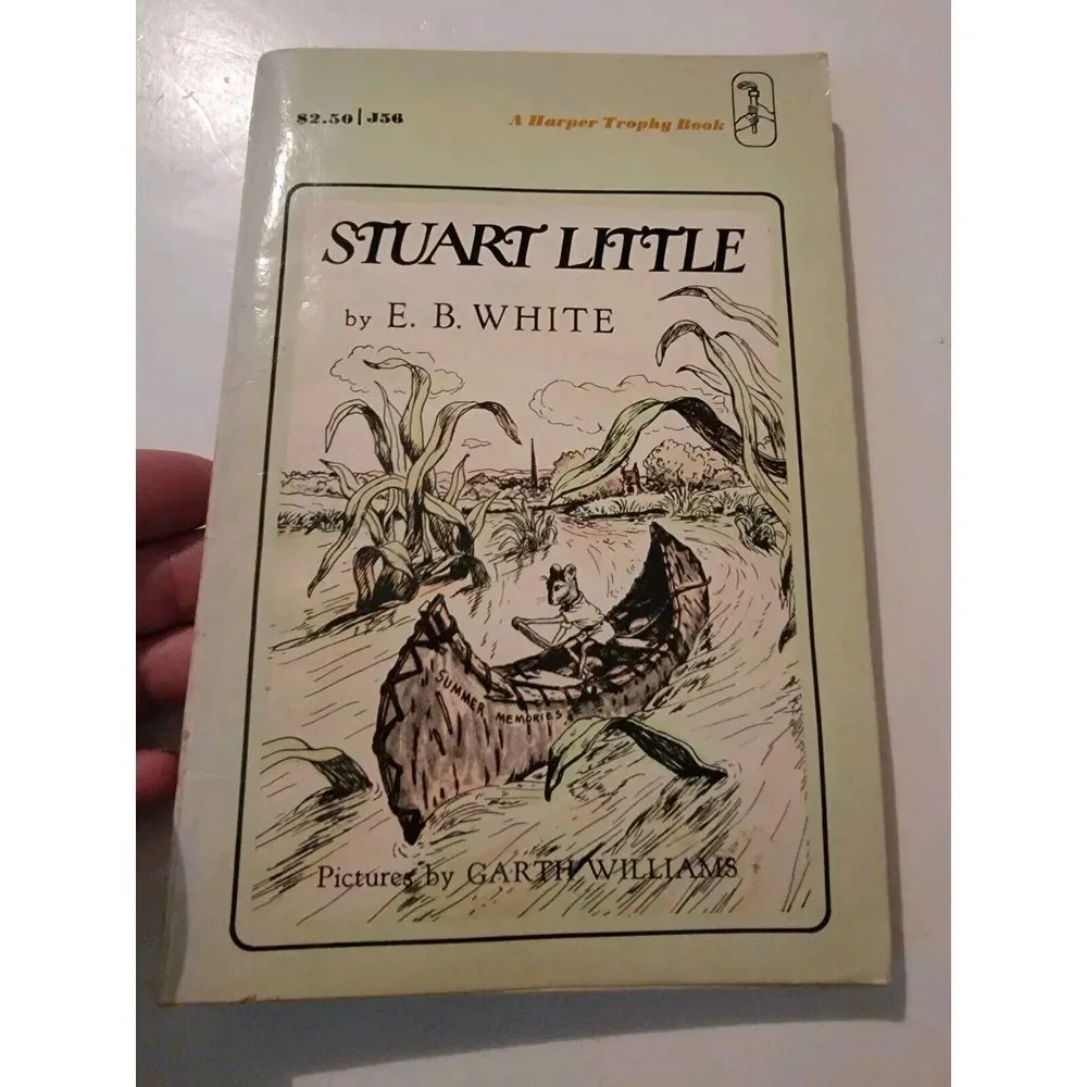 Stuart Little By E.B. White (1973, Paperback) Vintage Dell Yearling Edition